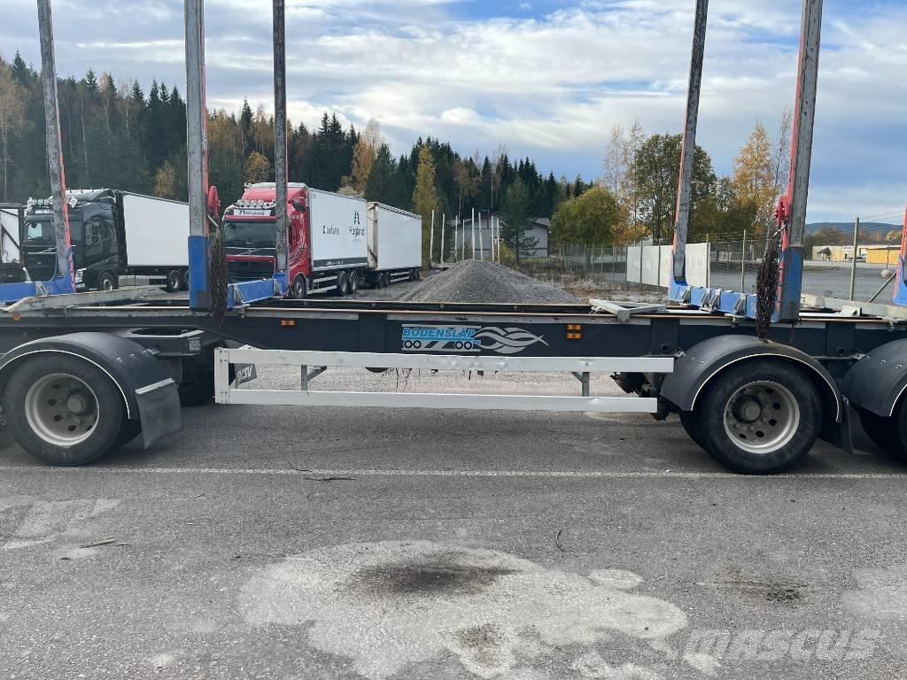  Bodensläp BST542 Przyczepy do przewozu drewna