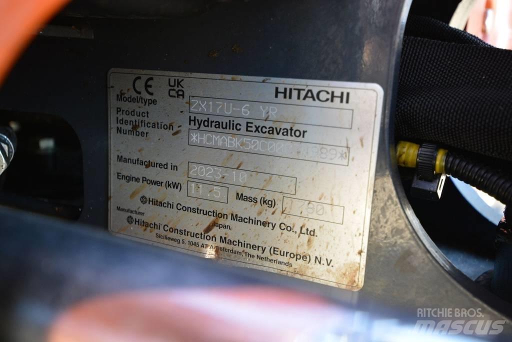 Hitachi ZX 17 U-6 Minikoparki