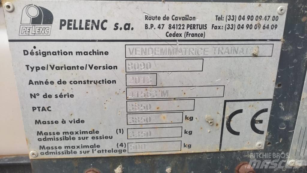 Pellenc 8090 Maszyny do zbioru winorośli