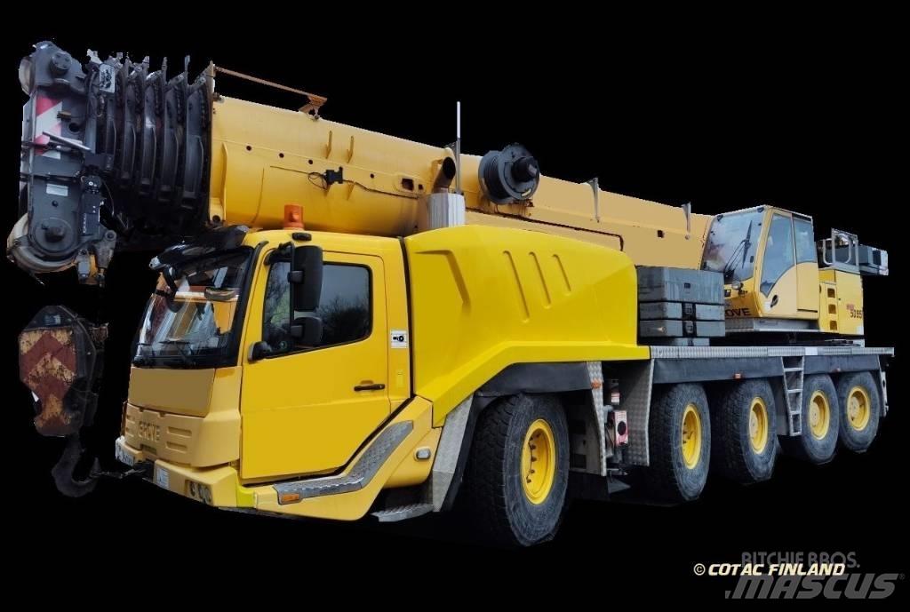 Grove GMK 5095 Żurawie szosowo-terenowe