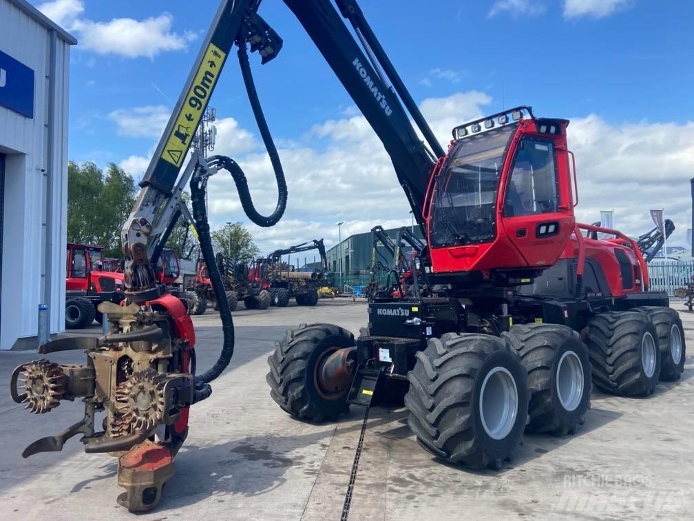 Komatsu 901XC Harwestery