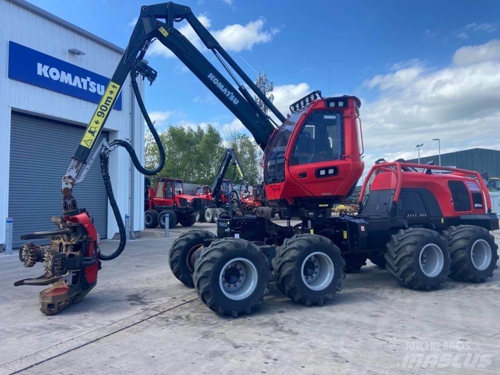 Komatsu 901XC Harwestery