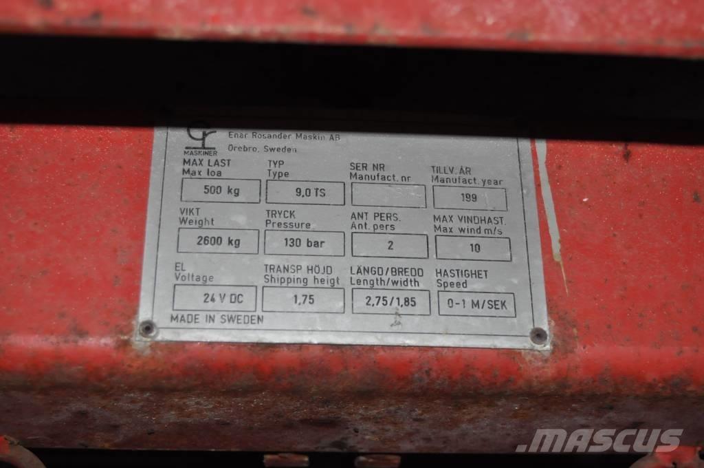 ER 9,0TS SAXLIFT Magazynowanie - Inne