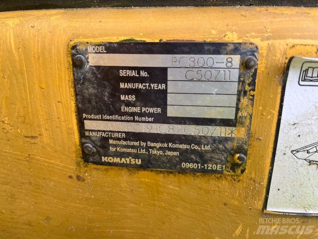 Komatsu PC 300-8 Koparki gąsienicowe