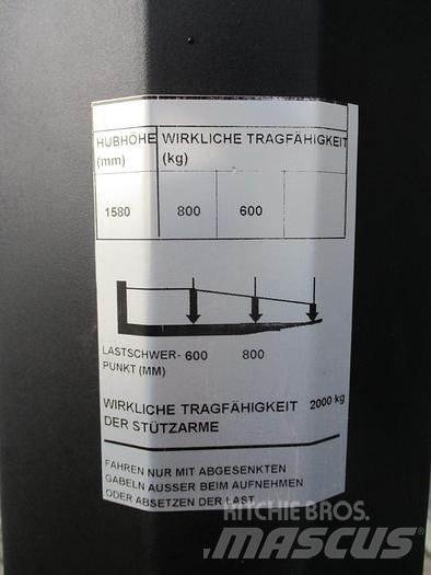 BT SWE 080L Wózki widłowe unoszące z dyszlem