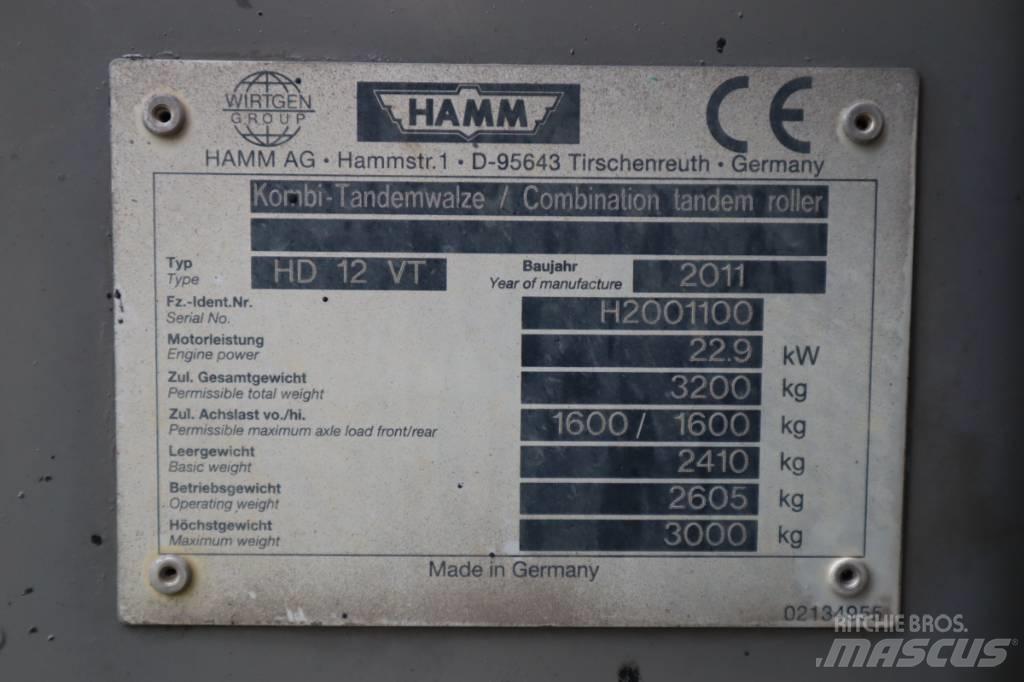 Hammar HD12VT Walce typu kombi