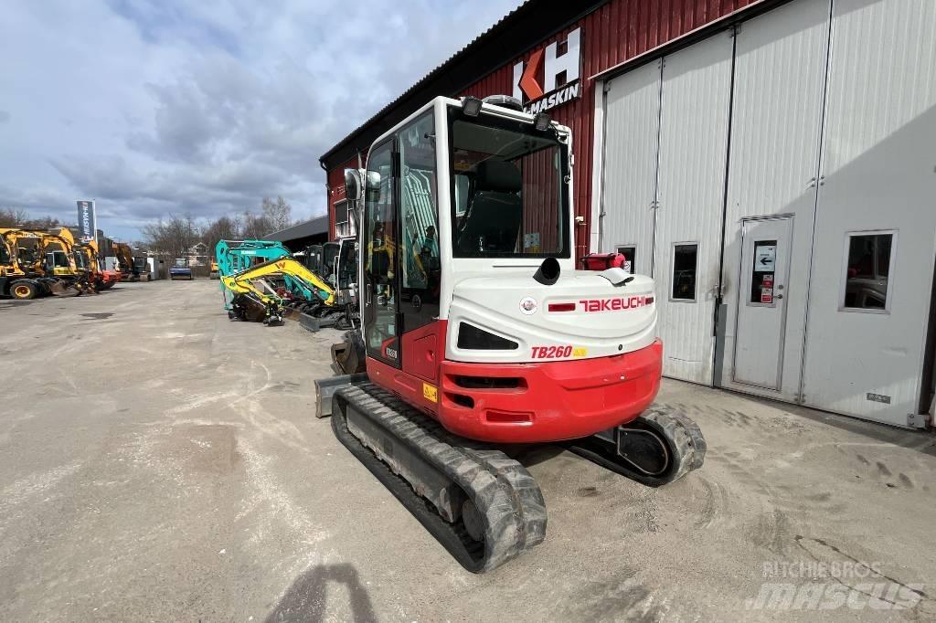 Takeuchi TB 260 Minikoparki