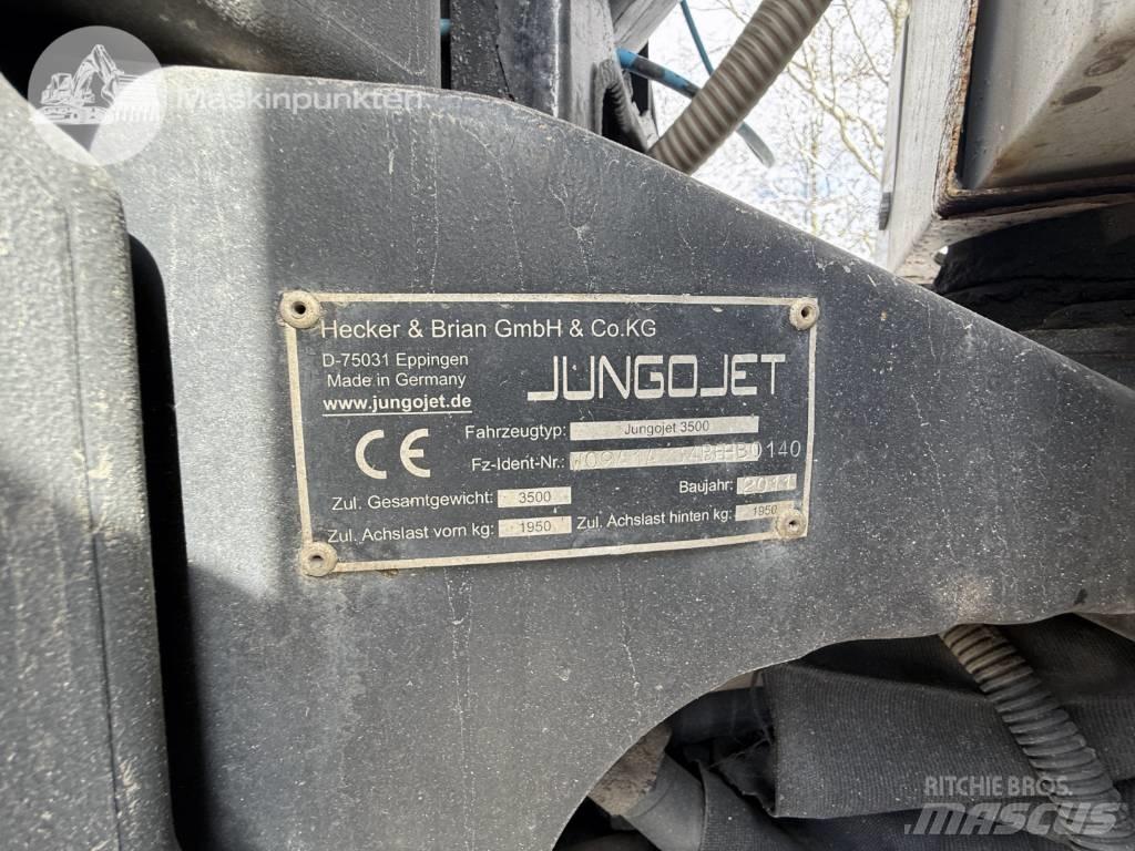 Jungojet 3500 Zamiatarki - Zgarniarki - Odśnieżarki