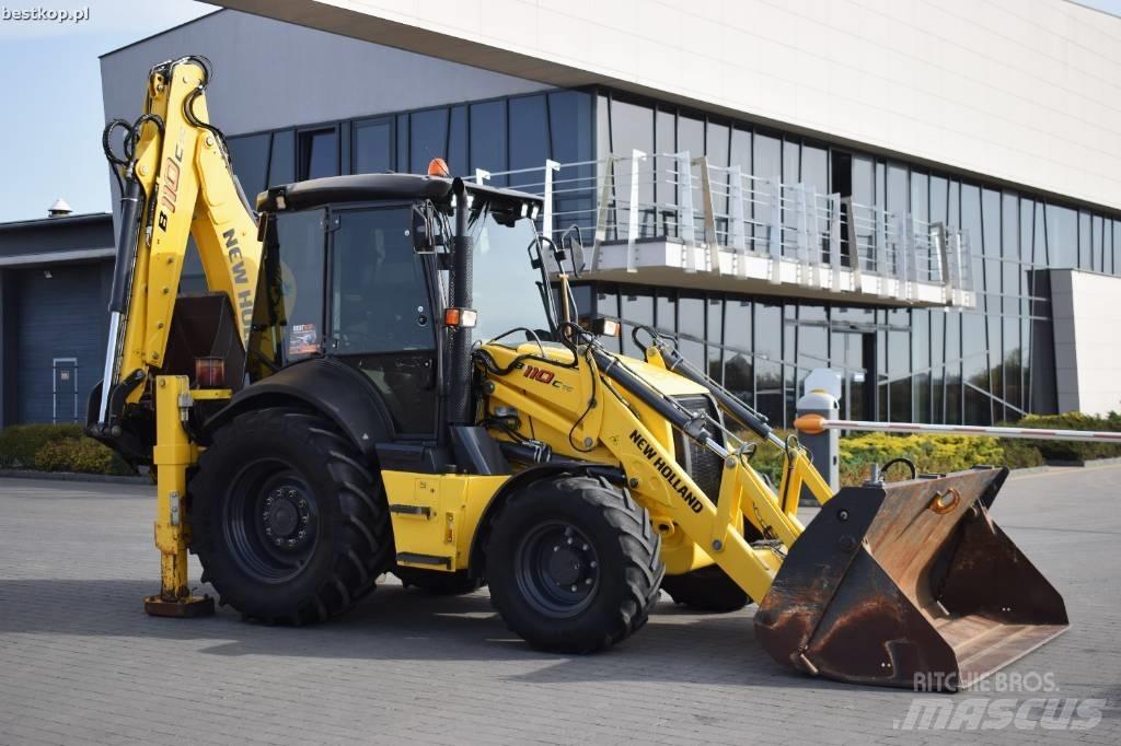 New Holland B 110 C Koparko-ładowarki
