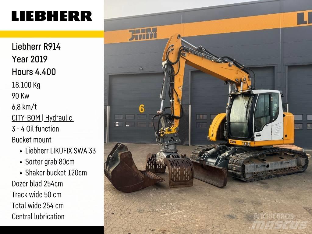 Liebherr R 914 Koparki gąsienicowe