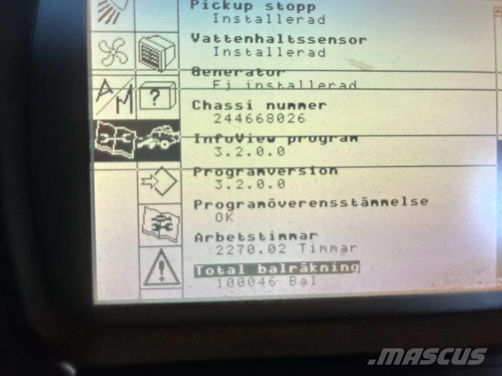 New Holland BB 940 A Prasy kostkujące