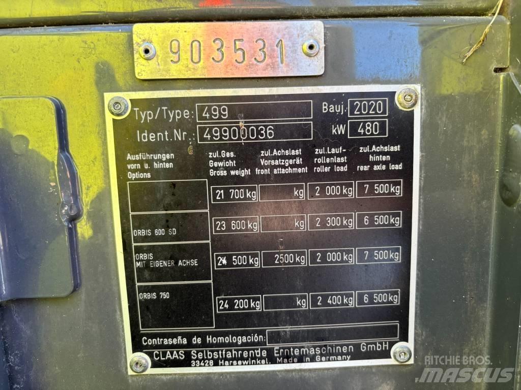 CLAAS Jaguar 960 4WD Sieczkarnie samojezdne