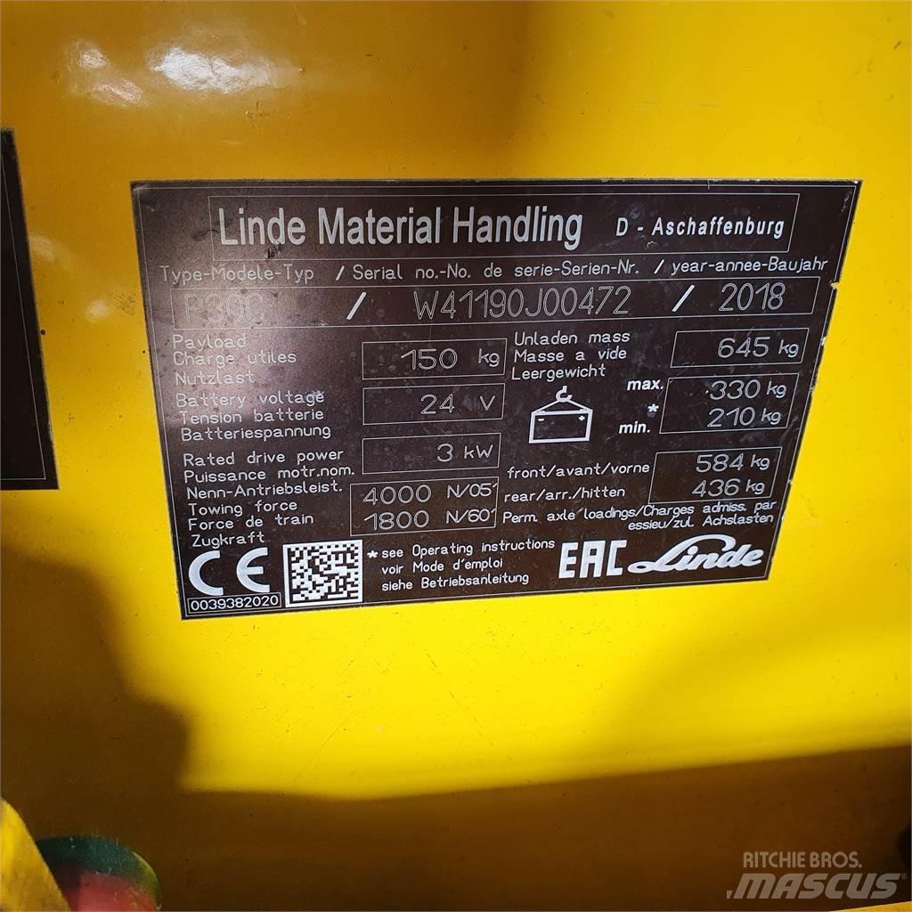 Linde P30C Wózki widłowe samochodowe ciągnące