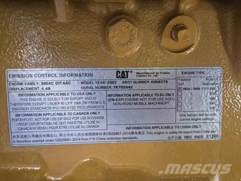 CAT 3054C DITAAC Silniki
