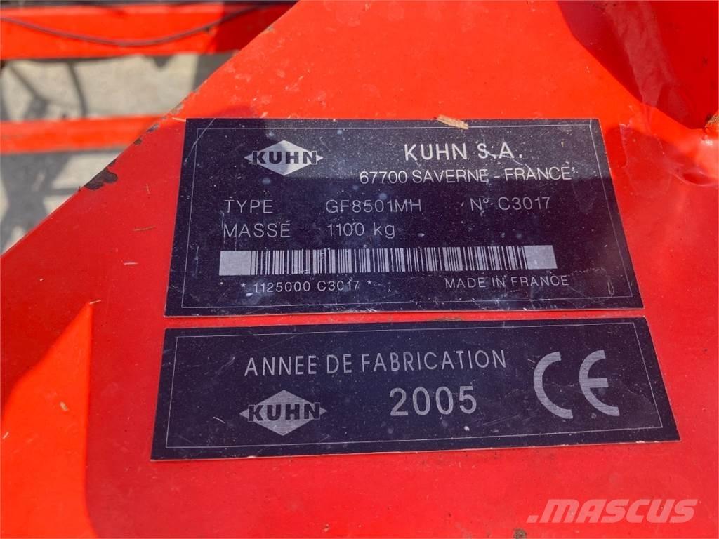 Kuhn GF 8501 MH Zgrabiarki i przetrząsacze