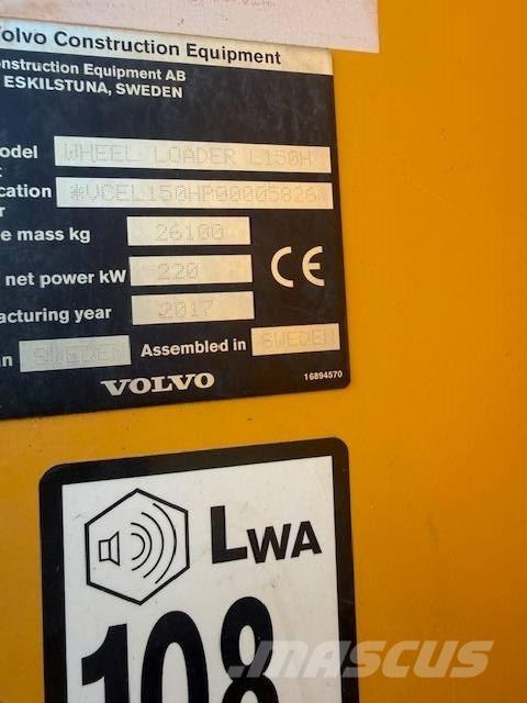 Volvo L 150 H Ładowarki kołowe