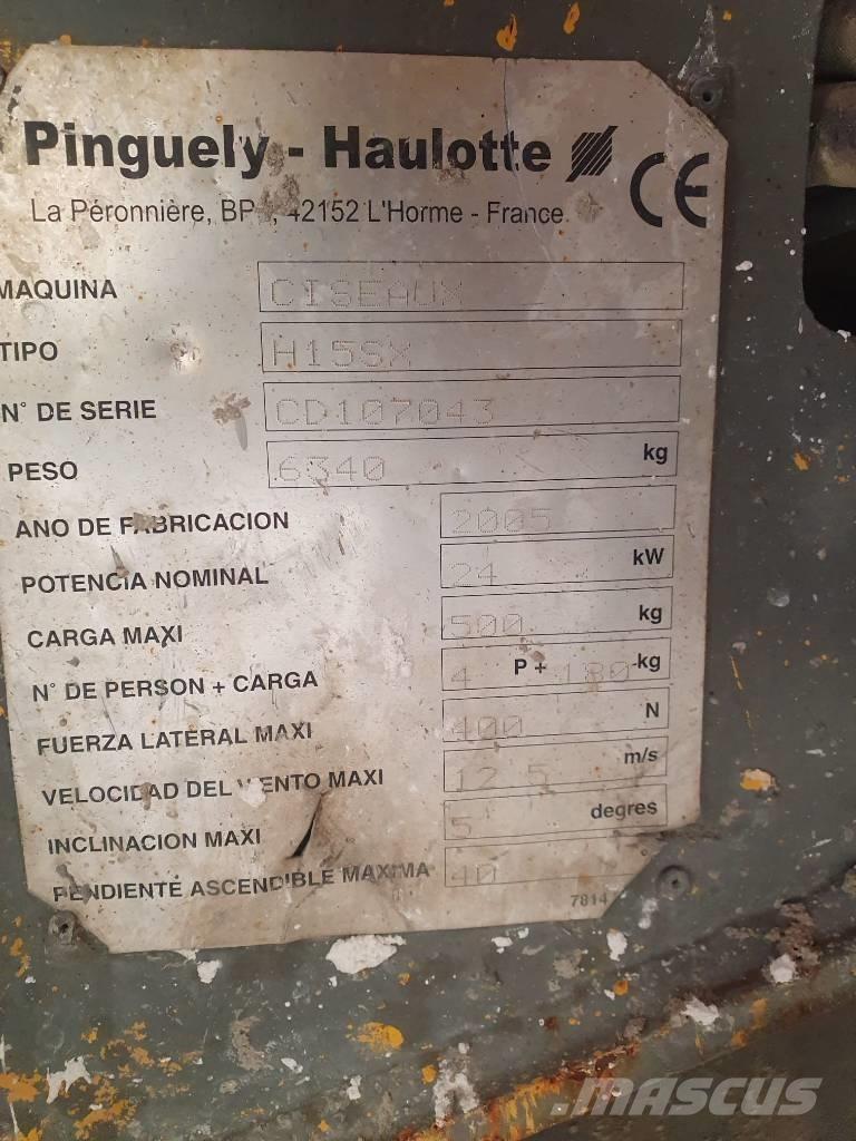 Haulotte H 15 SX Podnośniki nożycowe