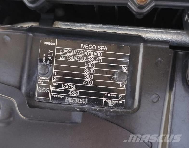 Iveco Daily 50 C15 Samochody ciężarowe ze skrzynią zamkniętą