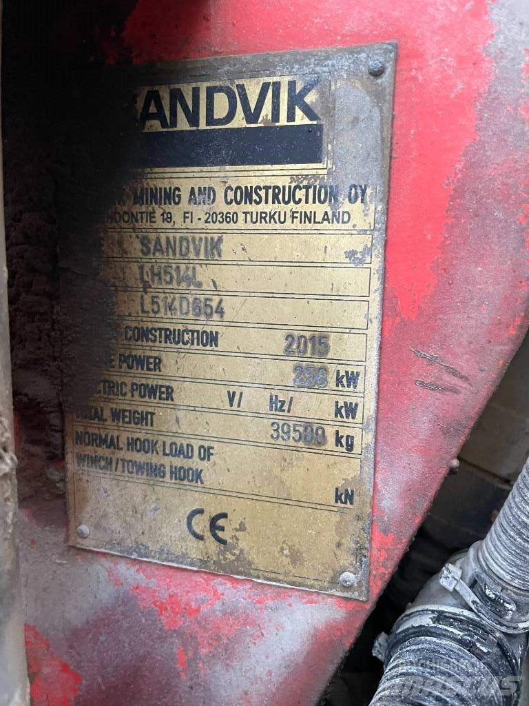 Sandvik LH 514 Ładowarki górnicze