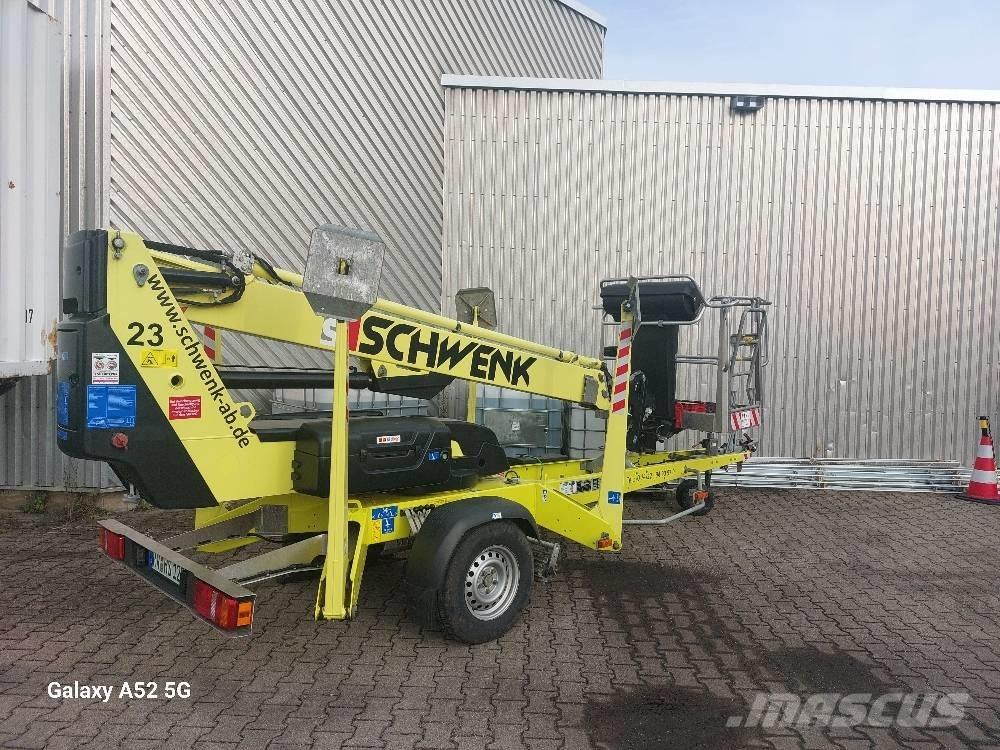 Dinolift 135 TB Podnośniki na przyczepach