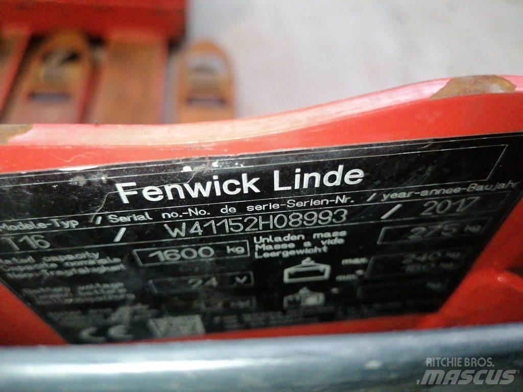 Linde T16 Wózki widłowe unoszące
