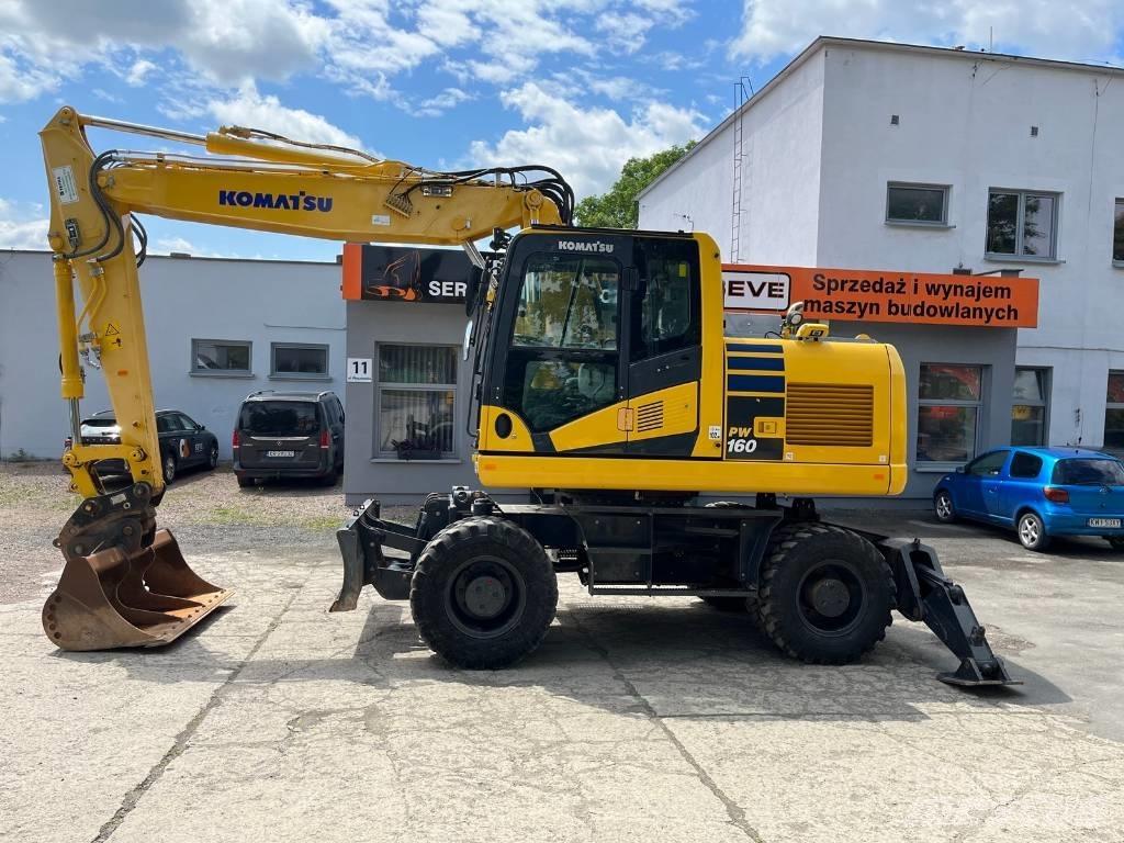 Komatsu PW 160-11 Koparki kołowe