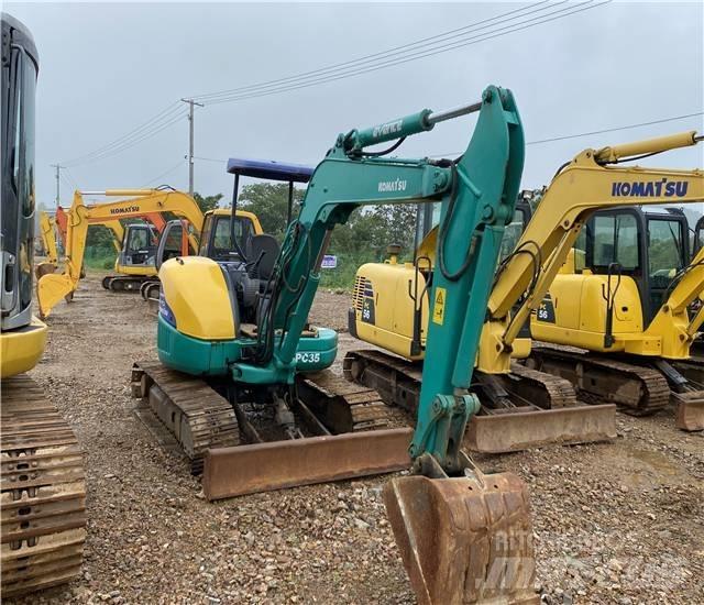 Komatsu PC35MR-1 Minikoparki