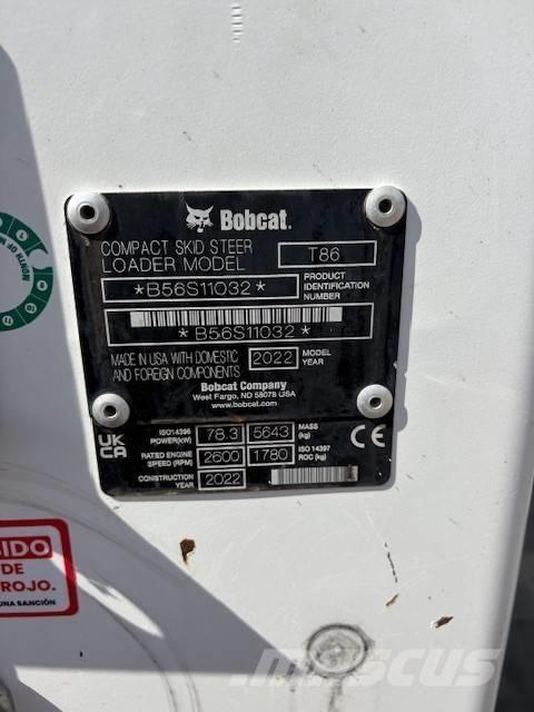 Bobcat T 86 Ładowarki burtowe