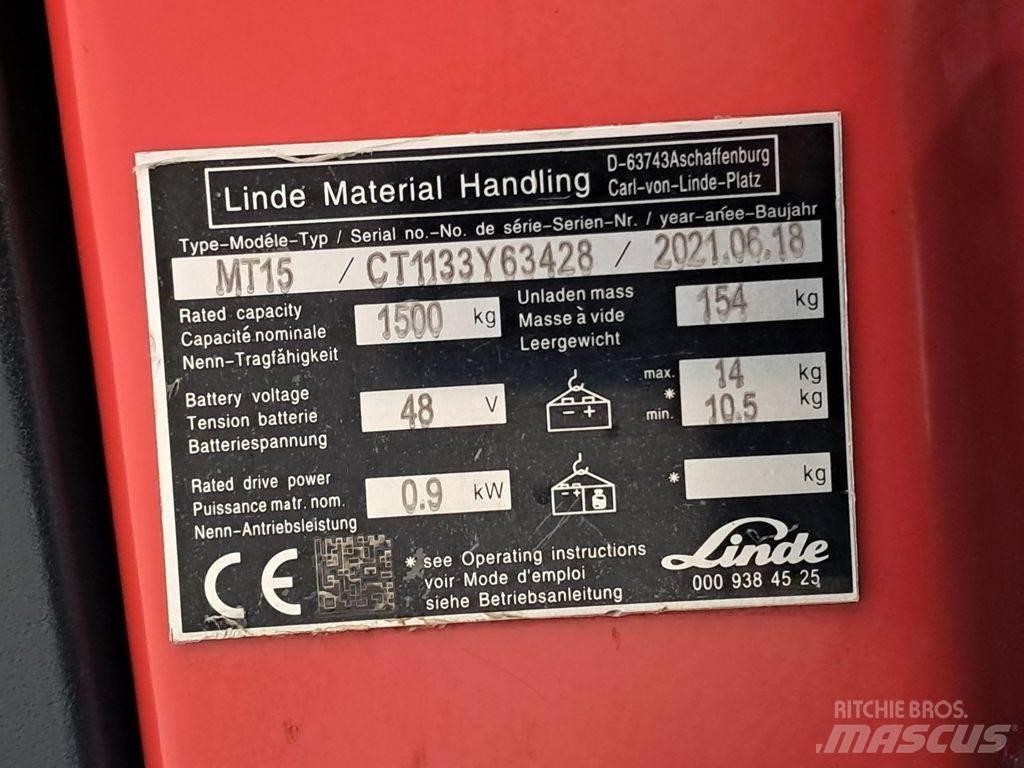 Linde MT15 Wózki widłowe unoszące
