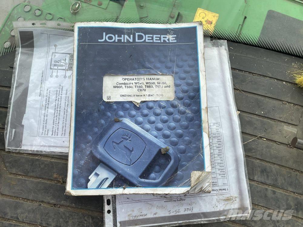 John Deere T 550 Kombajny zbożowe
