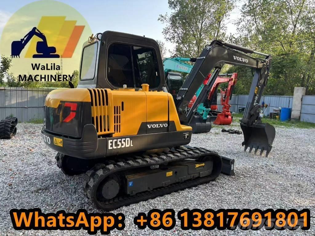 Volvo EC 55D Minikoparki