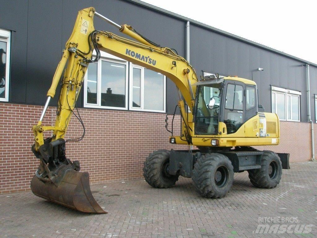 Komatsu PW140-7 Koparki kołowe