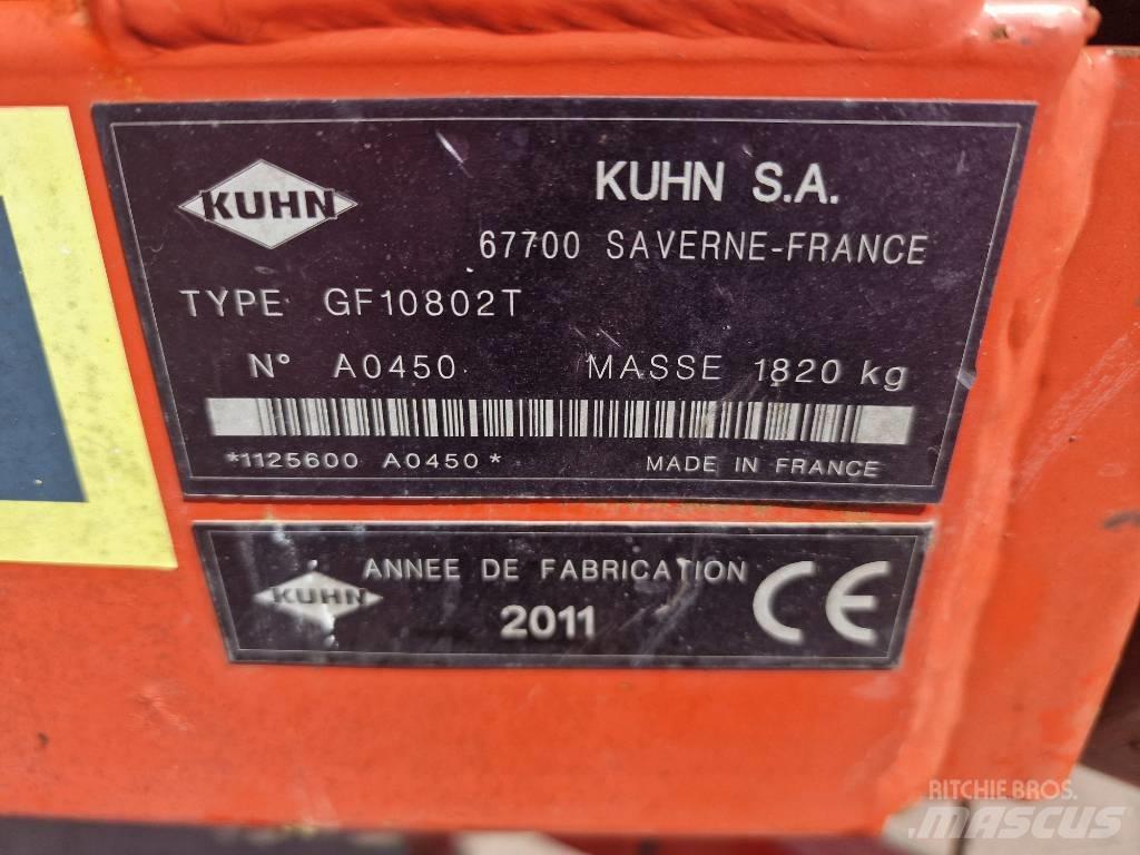 Kuhn GF 10802 T Zgrabiarki i przetrząsacze