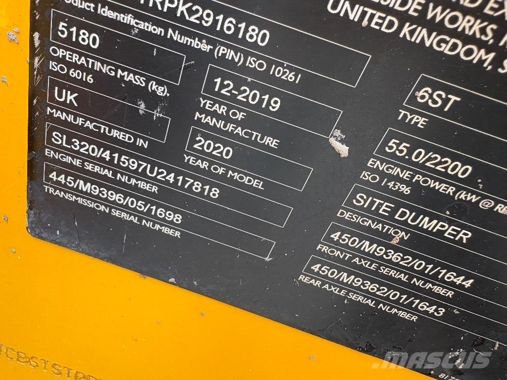 JCB 6 ST Wozidła kolebkowe