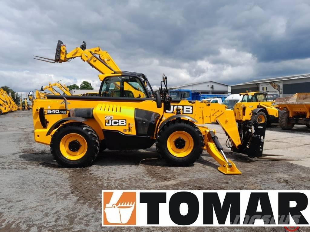 JCB 540-180 Teleskopowe ładowarki kołowe
