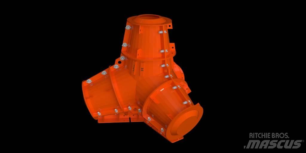  3A Block Tetrapod Betonomieszarki