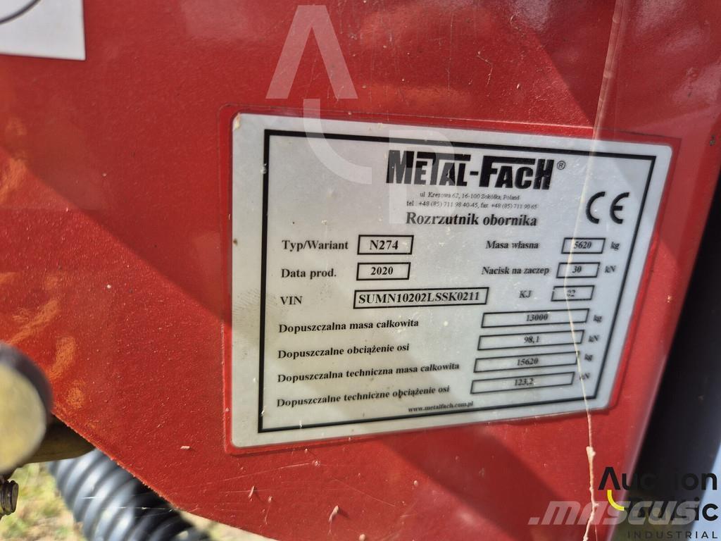 Metal-Fach N274 Rozrzutnik obornika