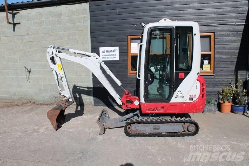Takeuchi TB216 Minikoparki