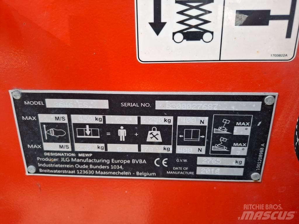 JLG 2646 ES Podnośniki nożycowe