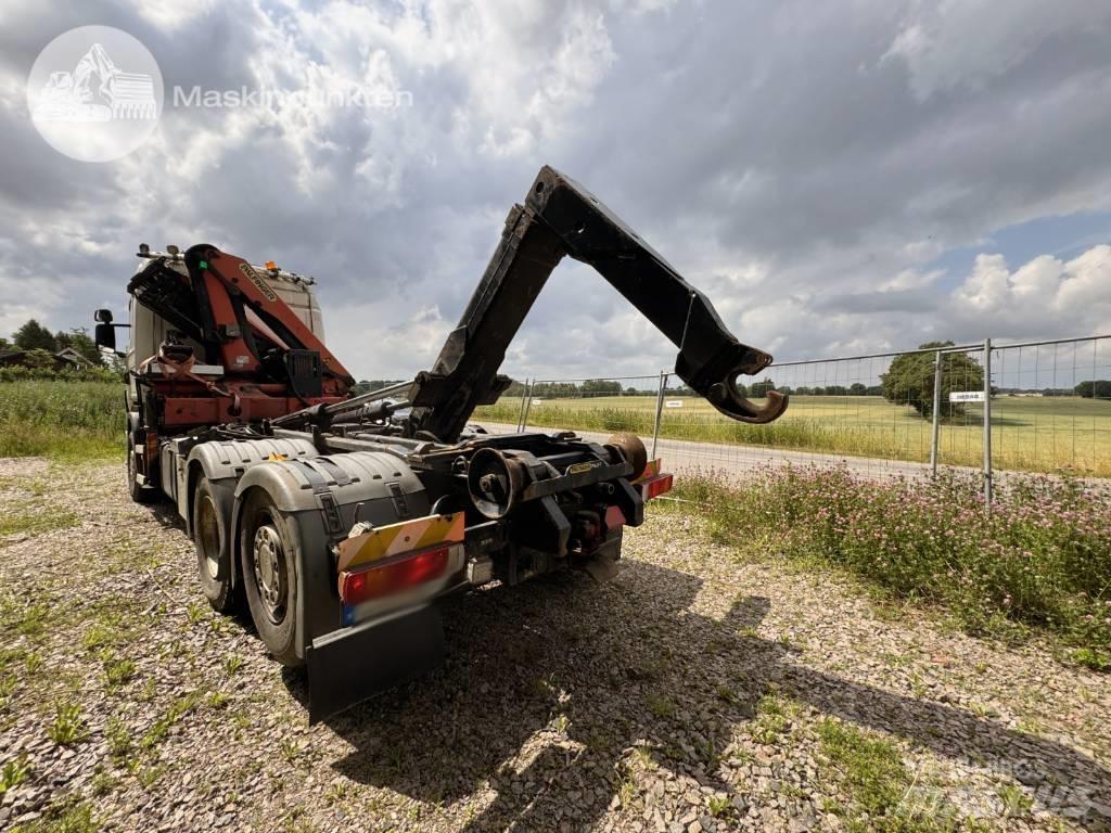 Scania R 420 LB Żurawie samochodowe