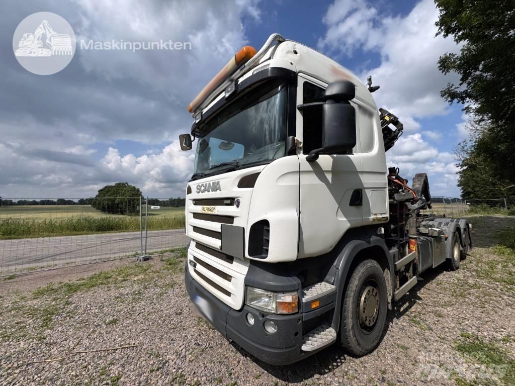 Scania R 420 LB Żurawie samochodowe