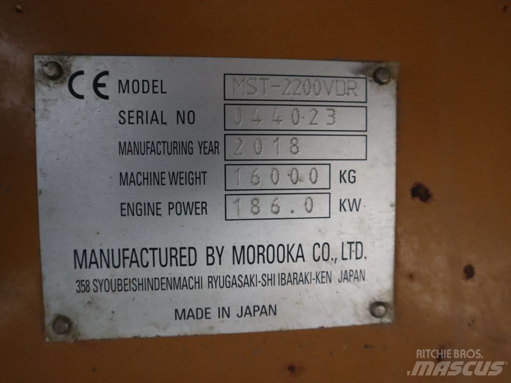 Morooka MST 2200 VDR Wozidła gąsienicowe