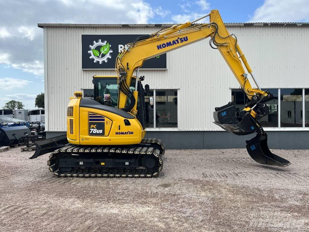 Komatsu PC78US-11E0 Midikoparki  7t - 12t
