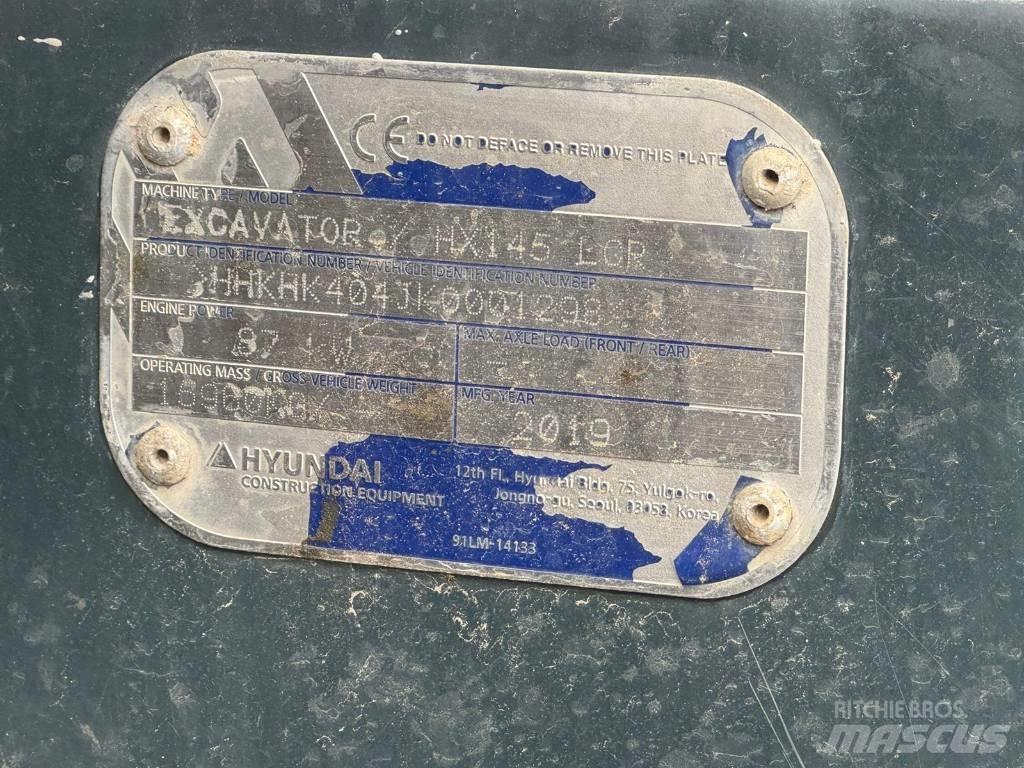Hyundai HX 145 LCR Koparki gąsienicowe