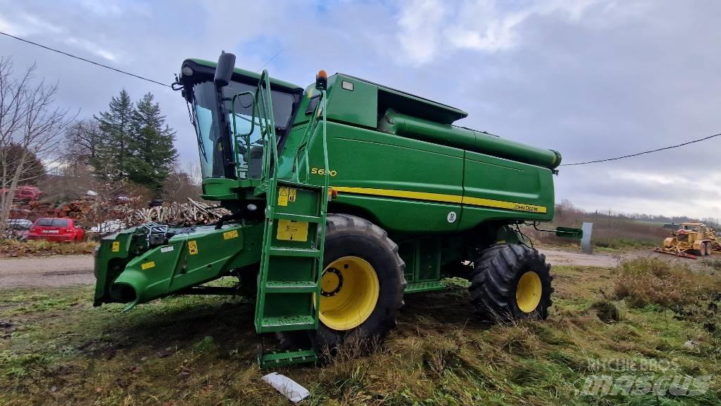 John Deere S 690 Kombajny zbożowe