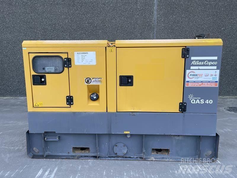 Atlas Copco QAS 40 Agregaty prądotwórcze Diesla