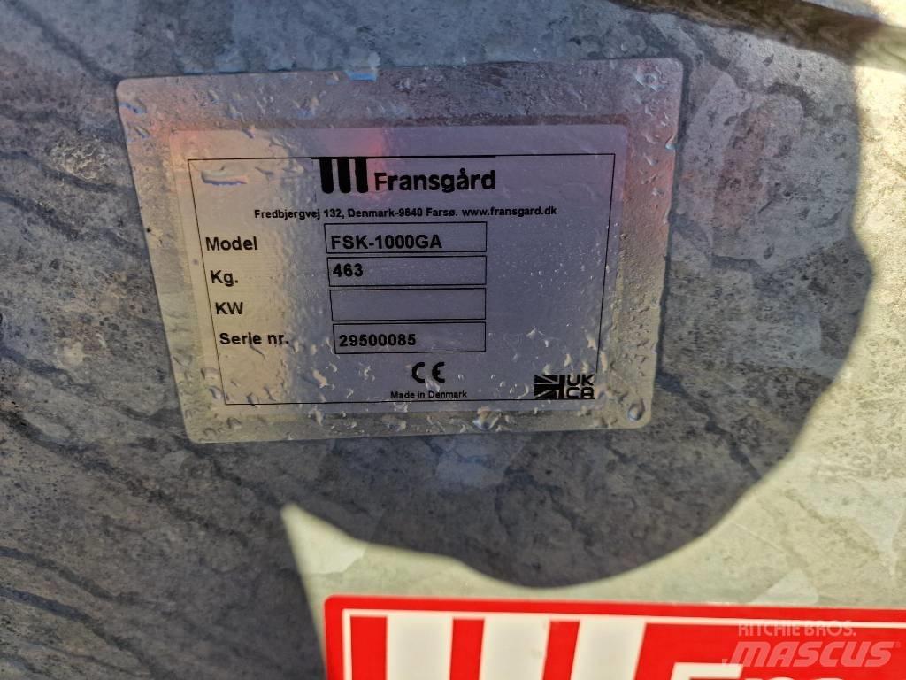 Fransgård FSK 1000 Piaskarki i solarki