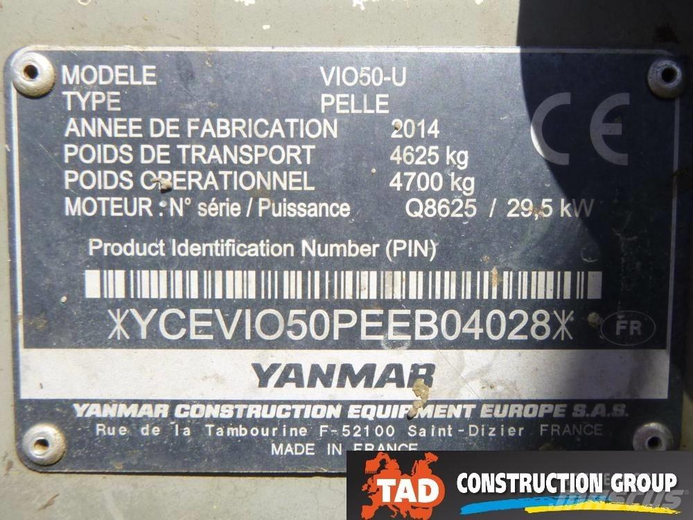 Yanmar Vio 50 U Minikoparki