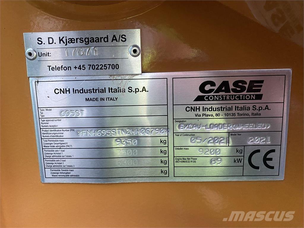 CASE 695 ST Koparko-ładowarki