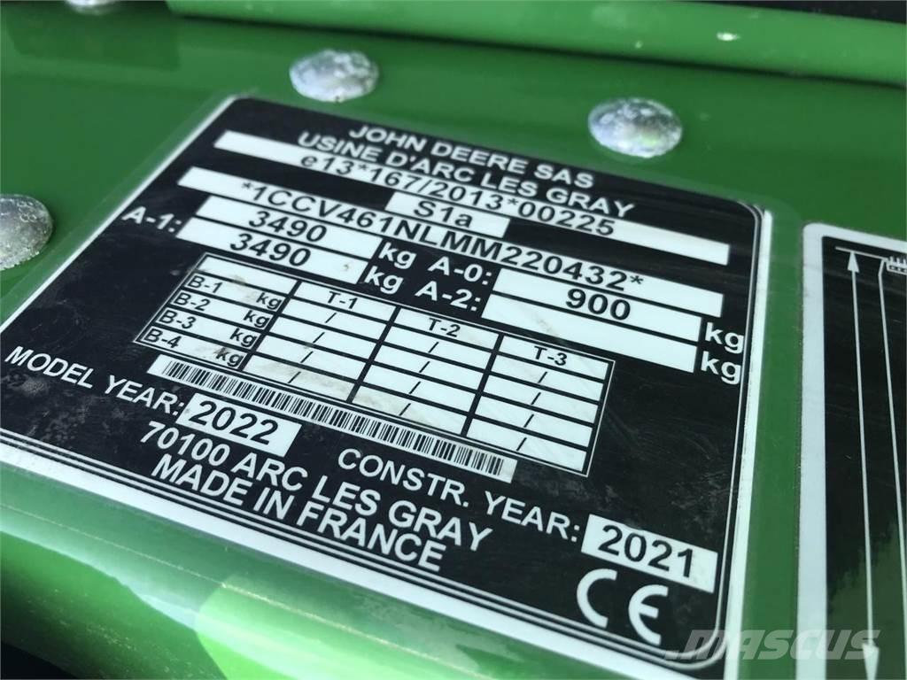 John Deere V461M Prasy zwijające
